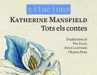 La festa al jardí i altres contes, Katherine Mansfield